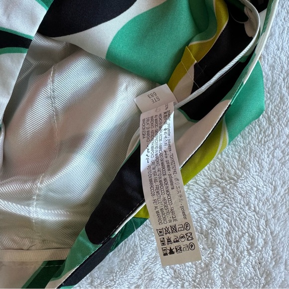 ZARA Botanical Wide Leg Pants White Size medium New With Tags. #12 - Picture 11 of 15